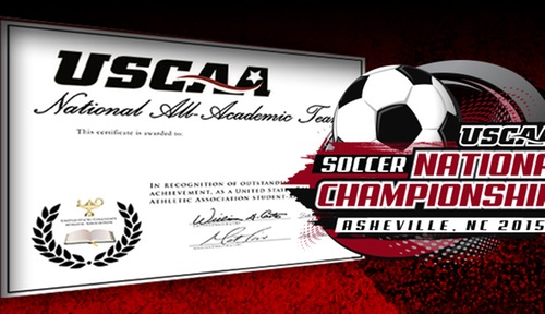 2015 USCAA Soccer National All-Academic Team Awarded